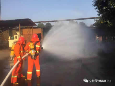 悅安公司微型消防站,為公司財(cái)產(chǎn)和員工生命安全保駕護(hù)航