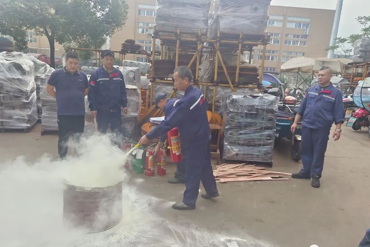 “關注消防，平安你我” 恒齒消防演練活動